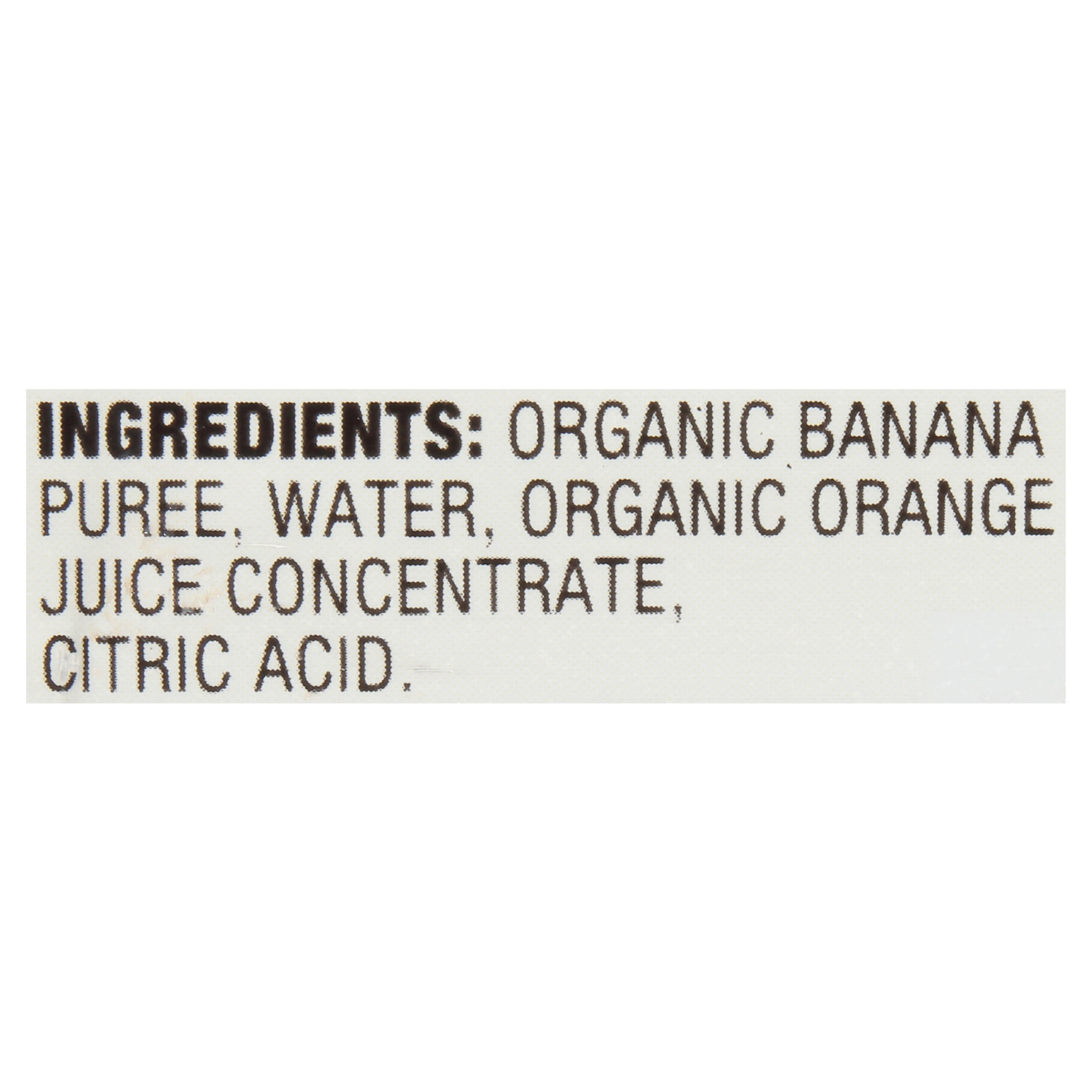 Earth's Best Organic Stage 2 Baby Food, Orange Banana, 4 oz Pouch