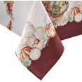 thumbnail image 1 of czcpp-Home Fashions Holiday Turkey Bordered Fall Tablecloth, 60" x 144", Multi, 1 of 4