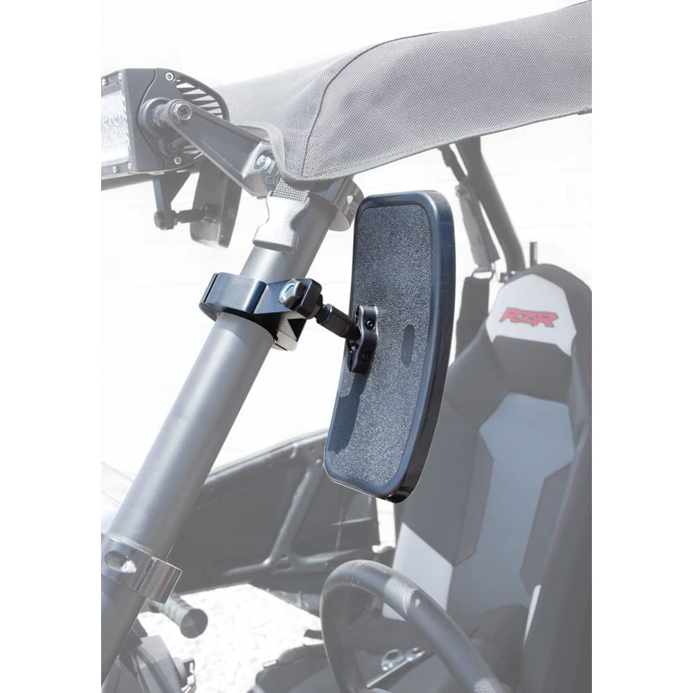 Tusk Deluxe Rectangle UTV Mirror Kit - Fits: Honda Pioneer 700 2014-2021