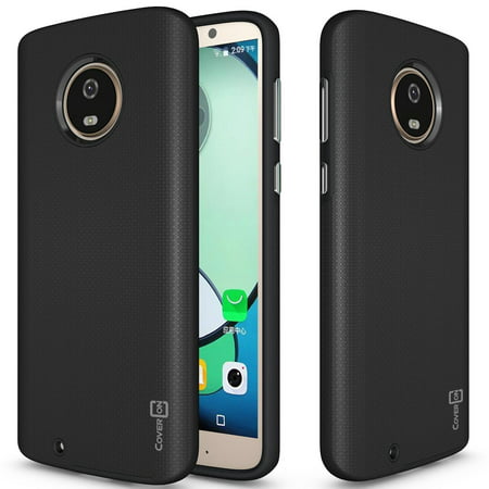 CoverON Motorola Moto G6 Case, Rugged Series Protective Hybrid Phone