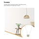 thumbnail image 5 of Wosthever Portalámparas para el hogar, Base de luz para sala de estar y dormitorio con cables, toma de cerámica G10, accesorios de iluminación, piezas Decoración del hogar Wosthever HA084128-01, 5 of 6