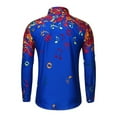thumbnail image 2 of Aoochasliy Mens Hoodies Pullover Christmas Clothes Button-Up Blouses Musical Note Pattern Casual Long Sleeves Shirt Top Blouse, 2 of 6