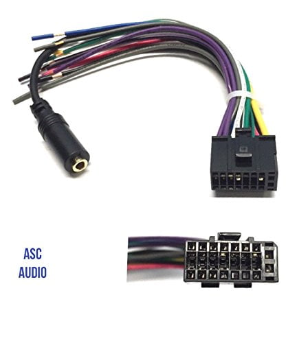 New 20 Pin Auto Stereo Wire harness for Dual XDVD8180 Receiver 