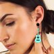thumbnail image 4 of Guitar Earings for Men Women Acrylic Earings Pink Blue Black Gift for Music Lover, 4 of 4