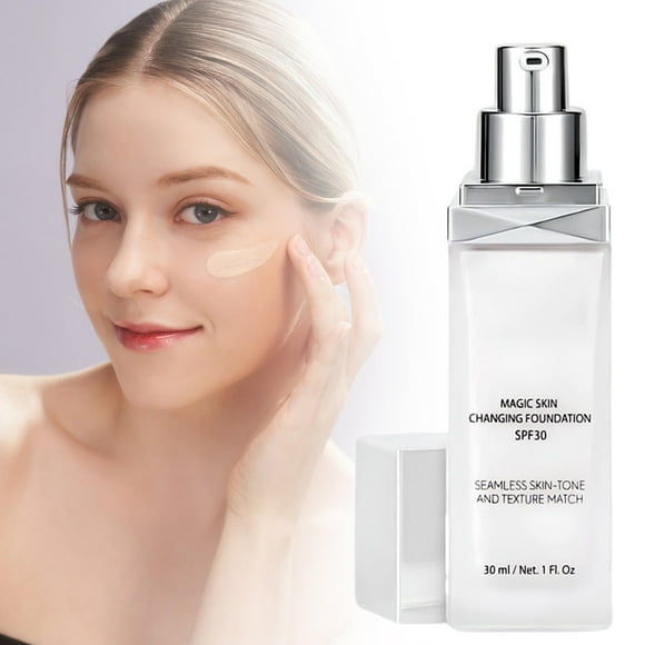 Clearance Concealer for Women Changing Foundation Cosmetics Color Changing Foundation Make Up Color Changing Foundation Make Up For Elderly Women Skin Changing Foundation Make Up Non Greasy And Durab