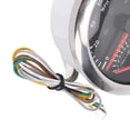 thumbnail image 2 of BIMZUC 3 in 1 GPS Speedometer Tachometer Fuel Level Gauge 3.375 in / 85 mm 120MPH 8000RPM 7 Colors Backlight for RV Yacht Truck Black Dial Silver Bezel, 2 of 9
