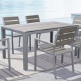 thumbnail image 2 of Atlin Designs Patio Table à Manger en Gris Blanchi Soleil, 2 of 3