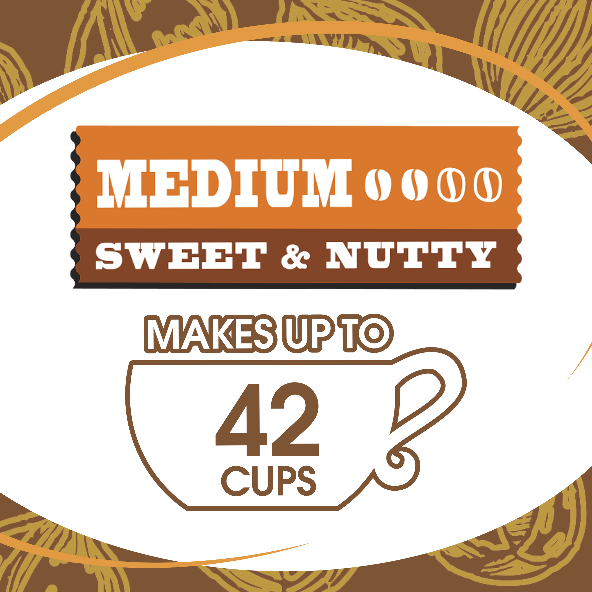 Great Value Hazelnut Medium Roast Ground Coffee, 12 oz, Bag - image 5 of 8