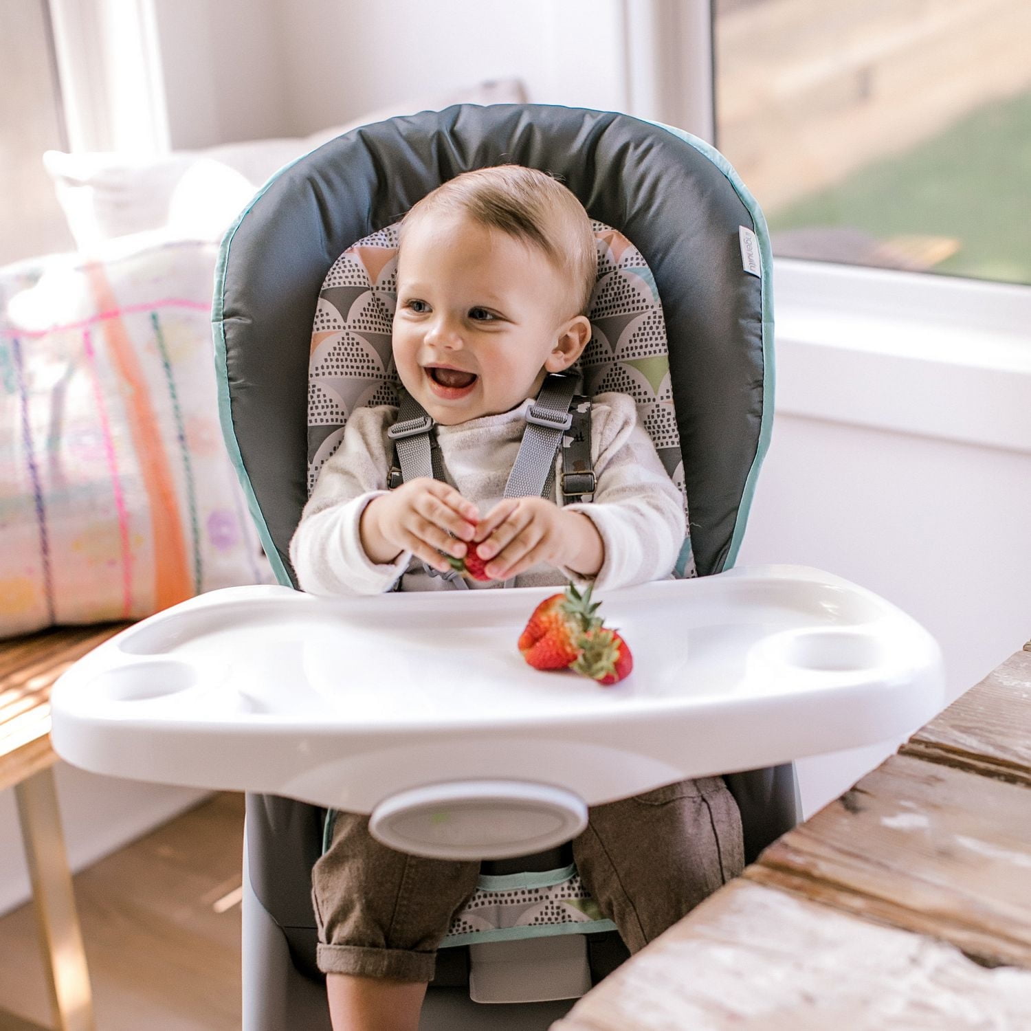 Ingenuity Trio 3-in-1 High Chair, 4 locking positions