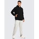 thumbnail image 3 of Sudadera CRZ YOGA French Terry con Capucha Negra 2XL, 3 of 6
