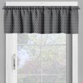 thumbnail image 2 of Ambesonne Vintage Window Valance, Antique Abstract Trellis, 54" X 18", Grey and Dark Grey, 2 of 5