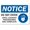 Warning Sign 2, variant on OSHA Danger Laser In Use Wear Laser Protective Goggles Sign - 8"x12" Metal Warning Sign, for Wall or Fence