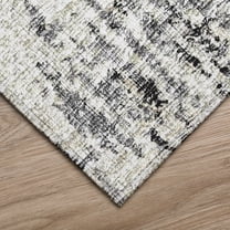Addison Rugs Indoor/ Outdoor Accord Modern Brushstrokes Polyester Washable Rug New 9' x 12' - Grey