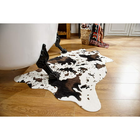 Faux Cowhide Rug 3 6ft X 2 5ft Cow, How Do I Get My Cowhide Rug To Lay Flat