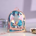 thumbnail image 1 of Mochila Escolar Transparente De Unicornio De Cartón, 1 of 4
