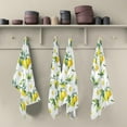 thumbnail image 5 of Dreamtimes Summer Lemon Fruit Leaves Kitchen Towels Dish Bar Tea Towel Dishcloths Set of 4 Super Absorbent Soft 18 x 28 inches, 5 of 7