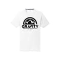 thumbnail image 1 of Gravity Outdoor Co. T-Shirt de Performance pour Jeunes - Logo Noir - Blanc - Très Petit, 1 of 2