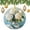 pattern-1794, variant on Christmas Ornaments White Hydrangea Oil Painting Keepsake Gift Watercolor Floral Spring Summer Ornament Holiday Decor for Xmas Tree