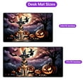 thumbnail image 5 of Spooky Halloween Night Witch German Shepherd Glowing Pumpkins Desk Mat Full Keyboard Mouse Pad Alsatian Dog Lover Gifts Large Mousepad - 12015, 5 of 5
