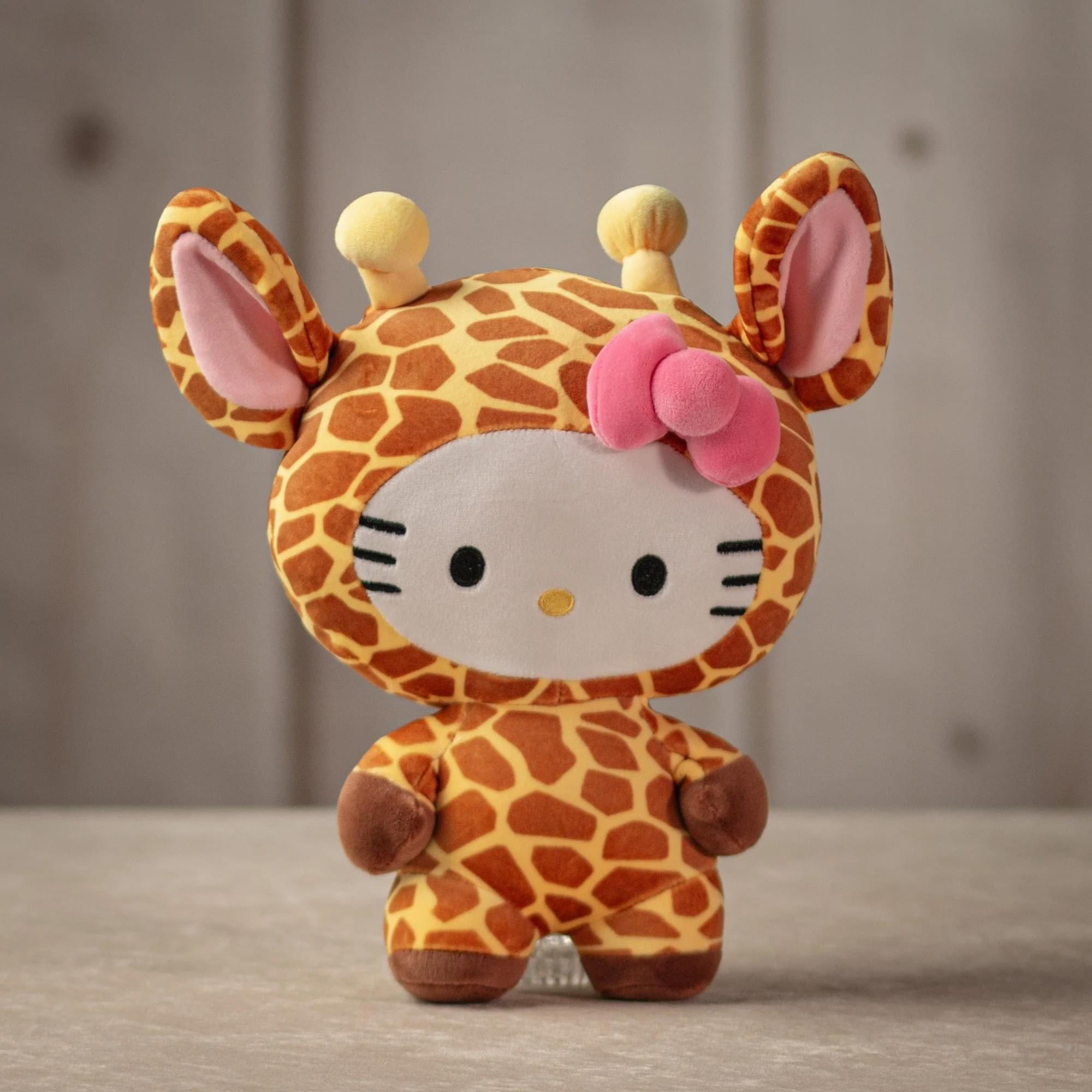 hello kitty in giraffe costume backpack 9" Costumed Cats Well then Sanrio Hello Kitty Animal Disguise