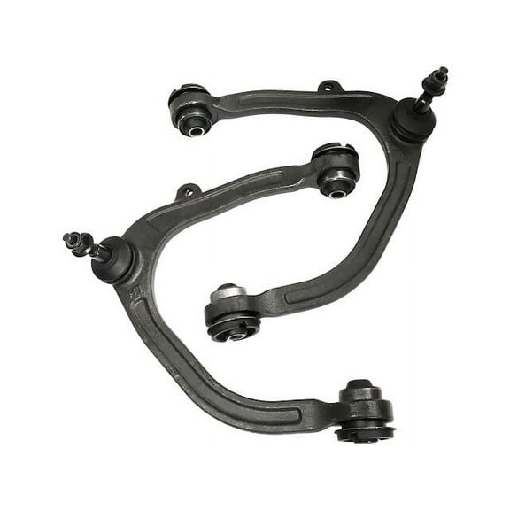 Front Upper Control Arm 2 Piece Kit - Compatible with 2010 - 2014 Ford F150 SVT Raptor 2011 2012 2013