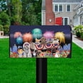 thumbnail image 3 of Briarwood Lane Spring 4th of July Mailbox Cover  - Standard Size - Patriotic Pups Fourth of July Magnetic For 4th of July Mailbox Cover, 3 of 5