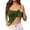 1PC Green Tops, variant on Women Seamless Spaghetti Strap Built In Bra Camisole Soft Comfort Stretch Sleeveless Tank Tops With Light Support And Smooth Back Design Summer Round Neck Solid Color Stylish Vests