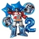 thumbnail image 5 of Bumblebee Optimus Prime Theme decoraciones de fiesta de cumpleaños, película de aluminio, globo Digital, regalo para niños, transformación, 6 piezas, 5 of 5