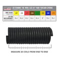 thumbnail image 4 of DURA-LIFT .218 x 1.75" x 26" Torsion Garage Door Spring (White, Right Wound), 4 of 4