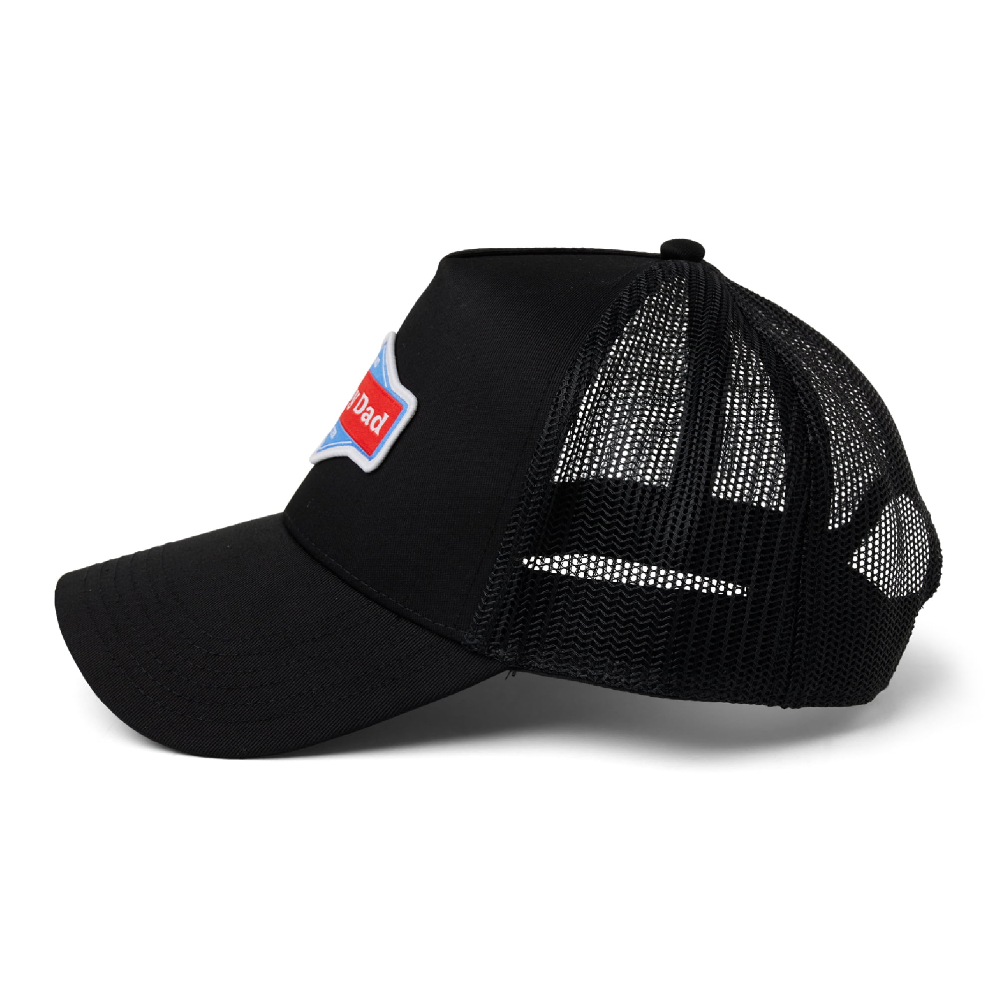 Happy Dad Trucker Hat (Black)