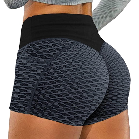 Seductiva Women's Yoga and Running Short Women's Sports Shorts Buttocks Lifting Yoga Fitness Casual Yoga Pants Biker Shorts Women