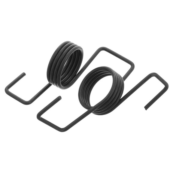 FOLOYORI Motorcycle Brake Foot Pegs With Springs Black 2Pcs For Dirt Bike And Motorcycles