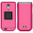 thumbnail image 2 of Case for CAT S22 Flip Phone, Nakedcellphone Slim Hard Shell Protector Cover - Bright Hot Pink, 2 of 7
