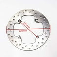 thumbnail image 3 of Dirt Motorcycle Rear Brake Disc Rotor Disc For Honda XR250 XR 400 650 600 XLR250 CRM 250 SL250 Off Road Street Bike, 3 of 5