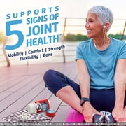 Move Free Advanced Glucosamine Chondroitin MSM + Vitamin D3 Joint Support Supplement, Supports Mobility Comfort Strength Flexibility & Bone + Immune Health - 3x120ct Bottles (120 servings)*