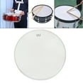 thumbnail image 2 of Snare Drum Head, Durable Stylish and Cool Sandblasted Frosted Single Layer Percussion Instrument Accessories for beginners students practice. 14inch, 2 of 8