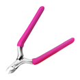 thumbnail image 1 of Cortacutículas Herramientas profesionales para quitar cutículas, mango de silicona antideslizante de acero inoxidable para piel seca (rosa), 1 of 4