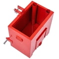 thumbnail image 2 of EDTara Tractor Ballast Box, Cat-1 3-Point Hitch, 800 lb Capacity, Built-in 2" Receiver, Improves Stability and Performance**, 2 of 7