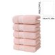 thumbnail image 3 of Manta para sofá, juego de 5 toallas de baño de algodón, gruesas, suaves y absorbentes, ideal para el hogar, regalo de toalla facial., 3 of 7