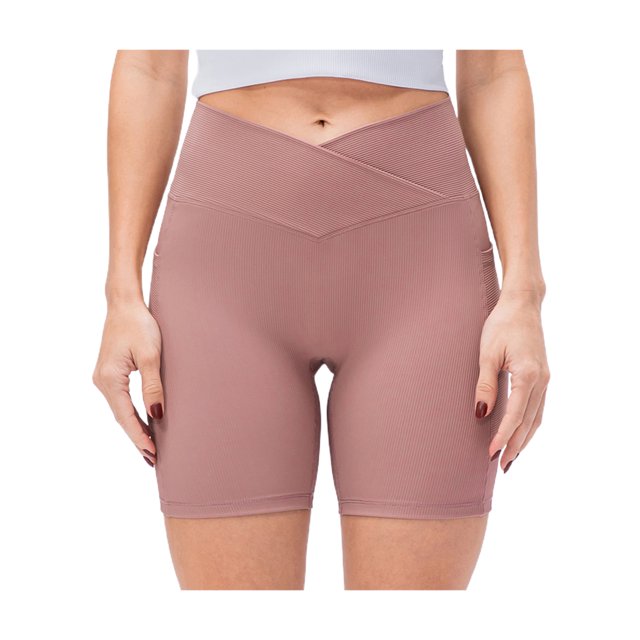 Lucakuins Leggings de yoga para mujer Fitness Running Gym Shorts Solid Sports Active Pants Lucakuins moda