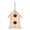 B, variant on YIGSECU Small Bird House for Outdoor Hanging Natural Wood Bird Nest Garden Patio Decor