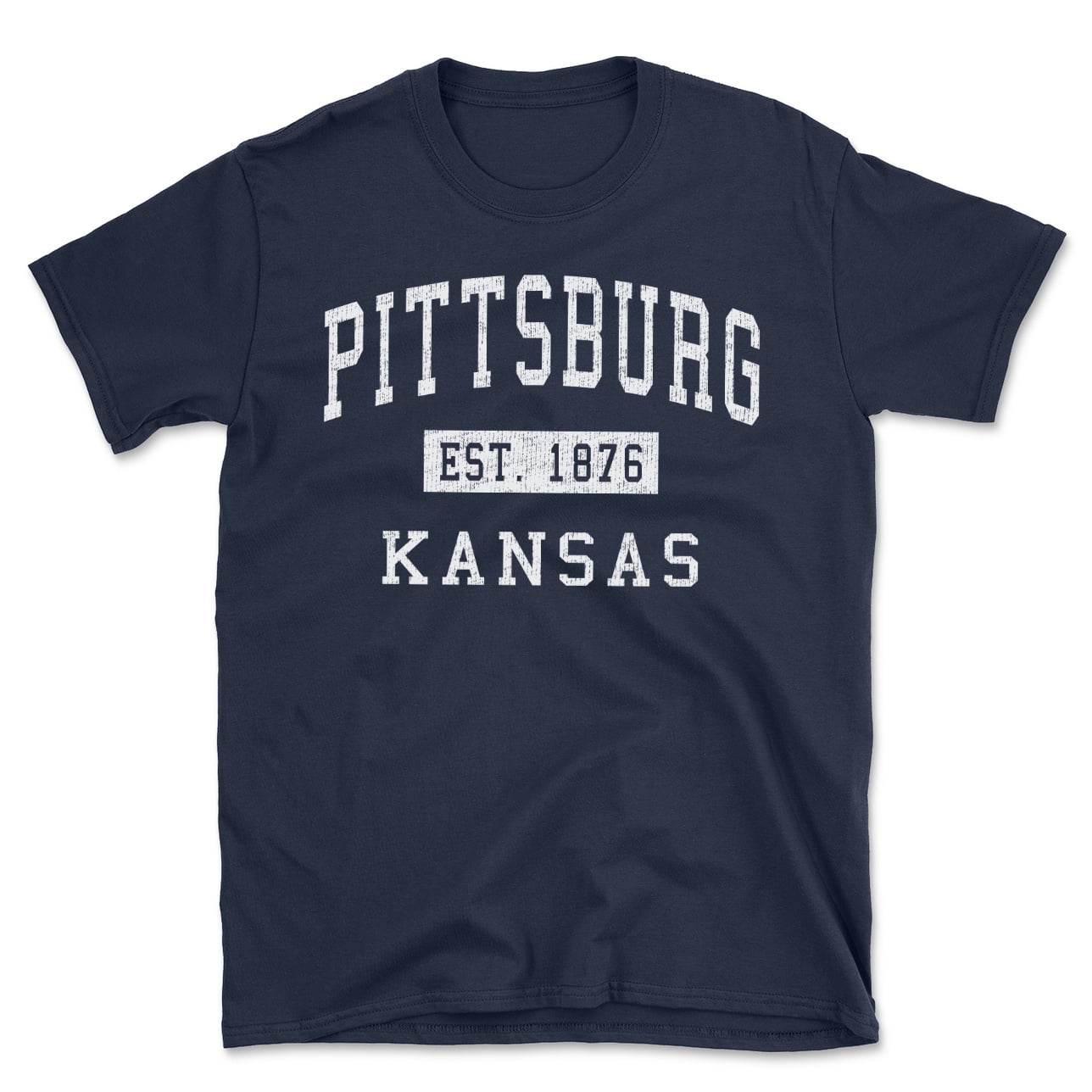 Pittsburg Kansas Classic Established Men's Cotton T-Shirt - Walmart.com