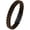 Brown, variant on Handmade Braided Leather Bracelet, Black Stainless Steel Clasp, Mens, Cool Classic Stylish