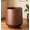 Rusty, variant on 15.3" Round Gray Concrete Plant Pot, All-Weather Large Planter Container with Drainage Hole & Removable Rubber Plug, Ideal for Backyard, Patio, Balcony and Indoor Home Decor