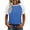 Blue3, variant on Womens Crew Neck T-Shirt Raglan Color Block Short Sleeve Shirts Lightweight Soft Casual Loose Top Summer Basic Tee