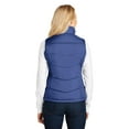 thumbnail image 2 of Port Authority Ladies Puffy Vest-XS (Mediterranean Blue/Black), 2 of 6