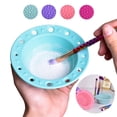 thumbnail image 1 of Makeup Brush Cleaning Mat Multipurpose Makeup Brush Cleaning Pad Washing Tool, 1 of 10