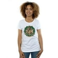thumbnail image 2 of Harry Potter Womens Christmas Wreath Cotton T-Shirt, 2 of 5