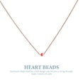 thumbnail image 3 of WEUVEB 100Ud Corazón Acrílicas Rojas Sueltas Para Joyería, 3 of 8