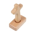 thumbnail image 2 of Cruz de madera portátil Adorno de madera de pie Cruz latina de madera maciza Cruz católica cristiana para decoración, 2 of 5